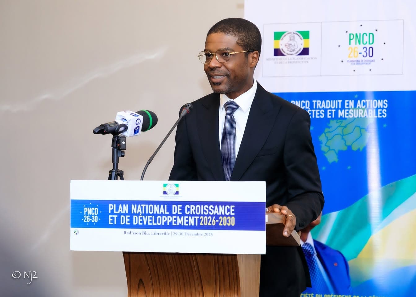 Commissaire Général au Plan, M. Vulgain Andzembe Tsiegori